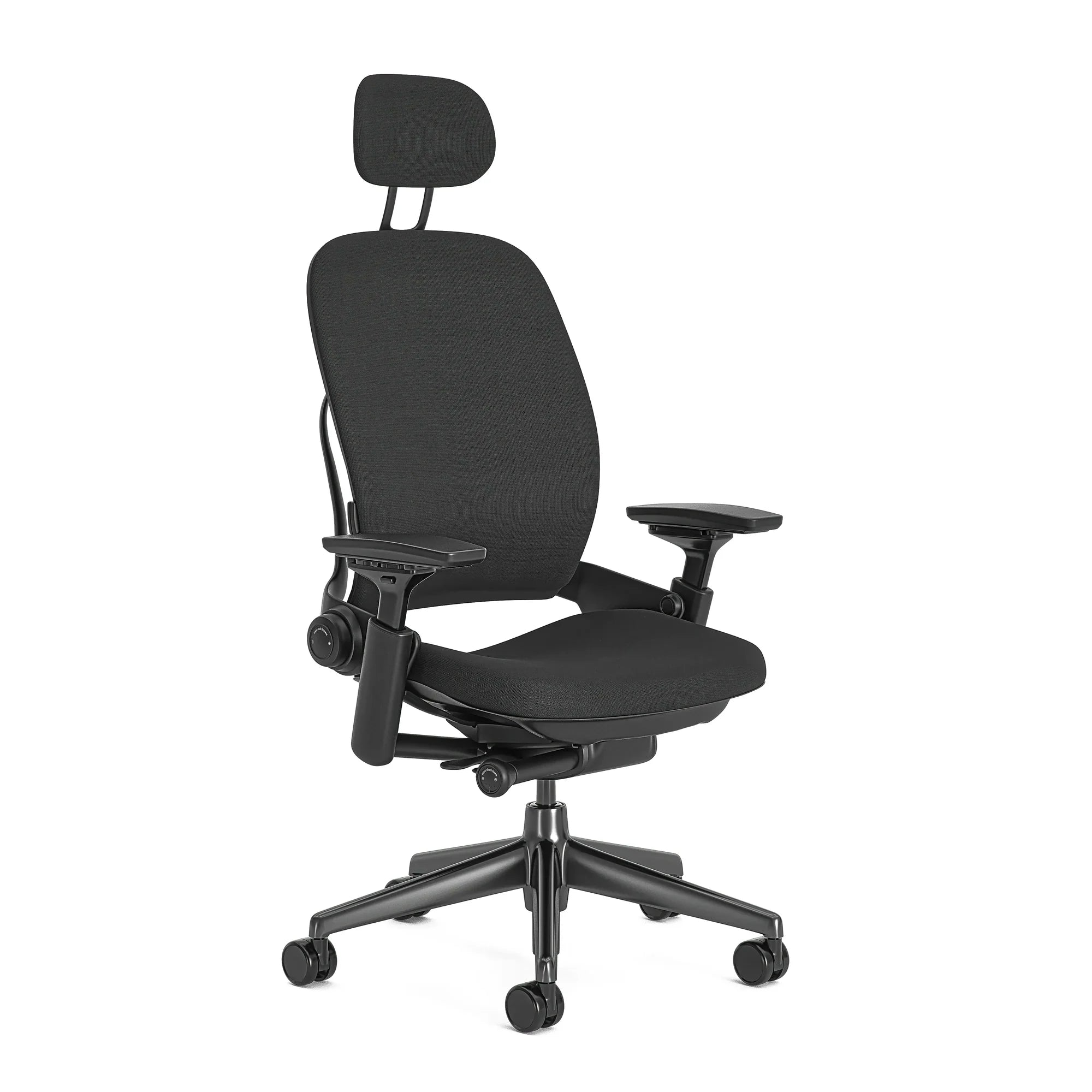 Steelcase Kuwait- bmc Leap V2 W/ Headrest (Black) Office chair