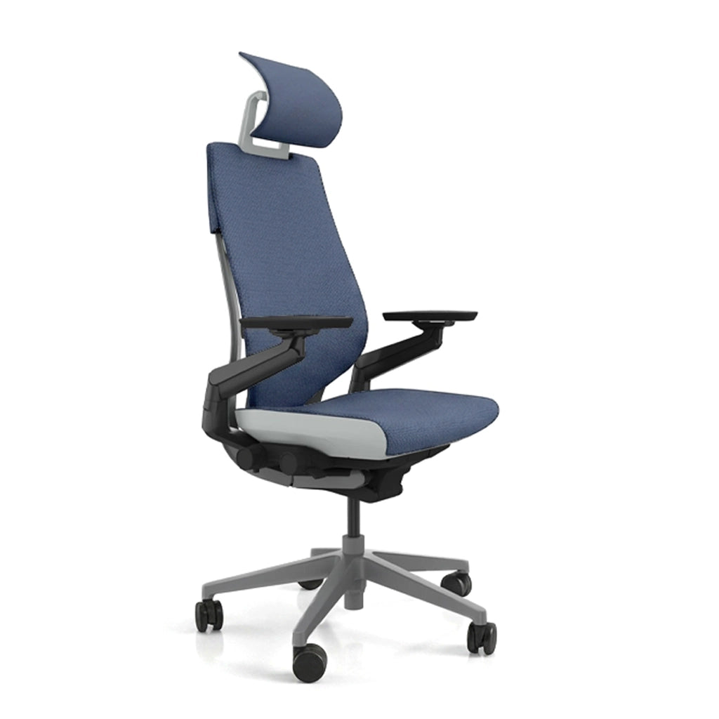 Steelcase Gesture with Headrest (Navy blue)