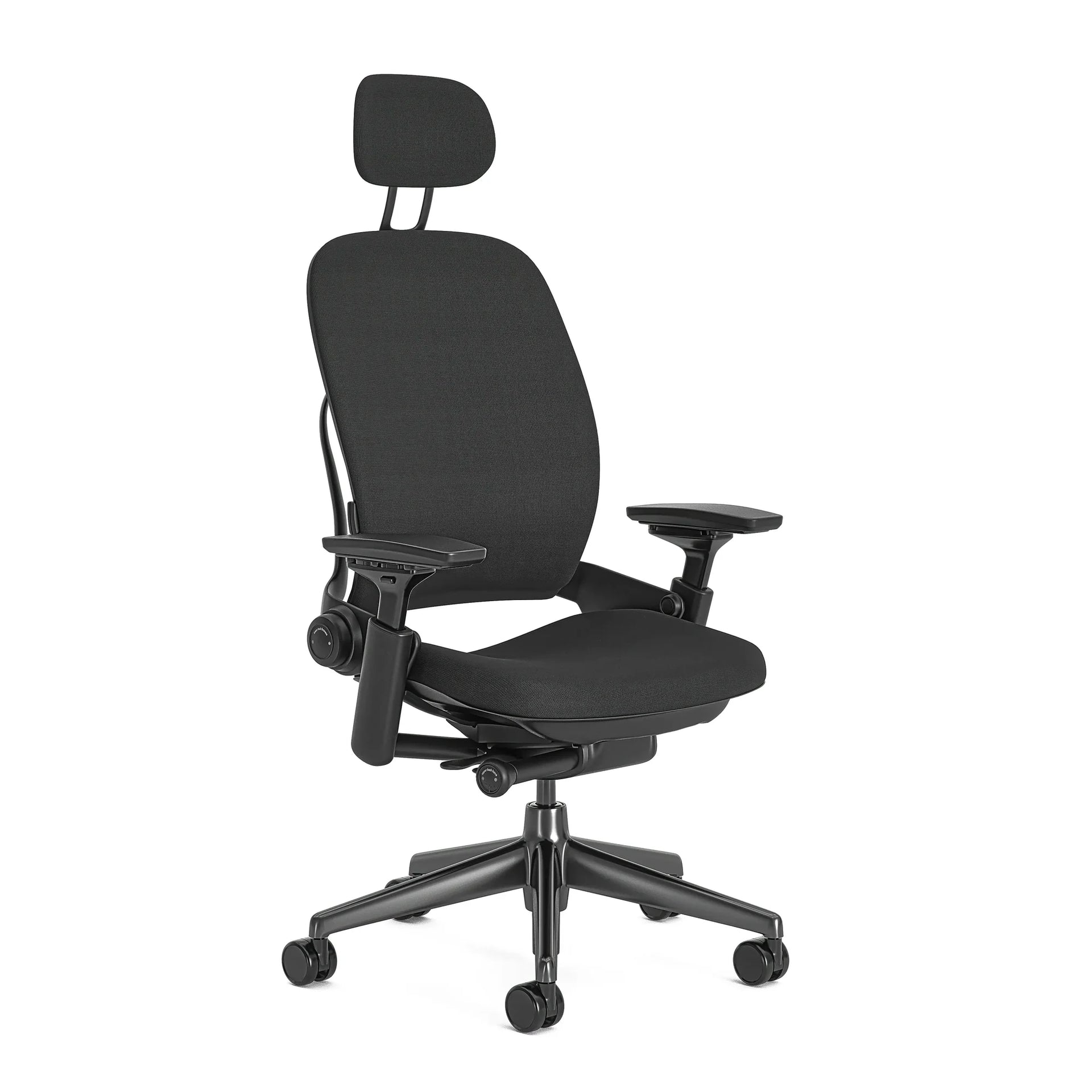Steelcase Kuwait- bmc Leap V2 W/ Headrest (Black) Office chair